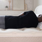african american man laying on lytton mattress